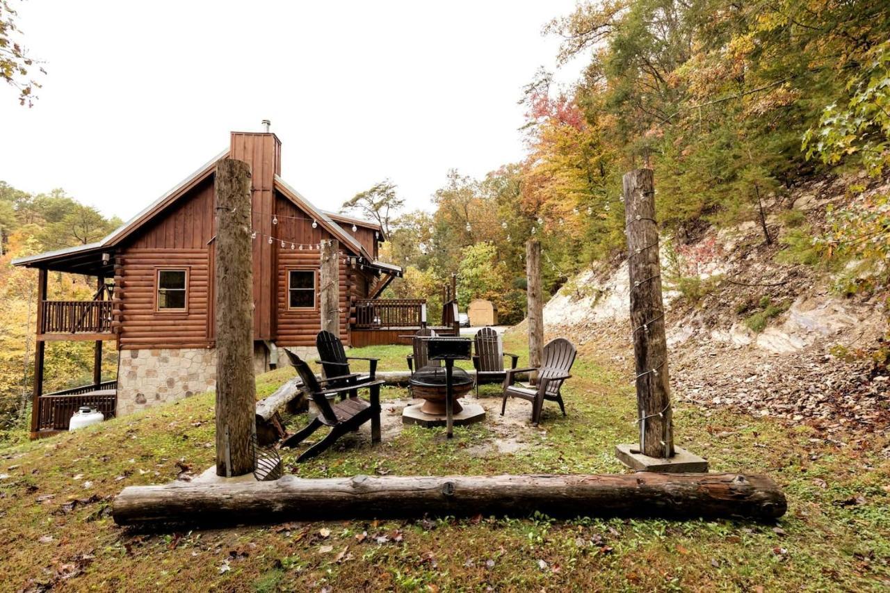 Smoky Mtn Hideaway - Cabin W/ Hot Tub & Pool Table Sevierville Exterior foto
